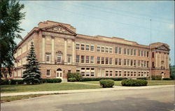 Central High School Postcard