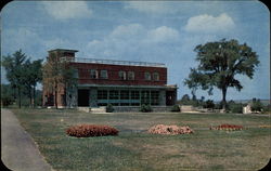 Library Building of Gilead Bible School Postcard