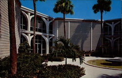 Cloister Garden Our Lady of Florida, monestary & retreat house North Palm Beach, FL Postcard Postcard