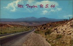 Mt. Taylor, U. S. 66 Grants, NM Postcard Postcard