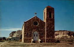 Indian Mission Church Manuelito, NM Postcard Postcard