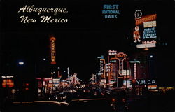 Central Avenue Postcard