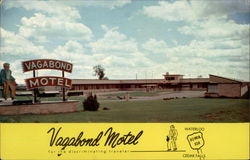 Vagabond Motel Waterloo, IA Postcard Postcard