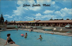 Silver Saddle Motel Ames, IA Postcard Postcard