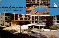 Shore Drive Motel Postcard