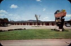 Redwood Motel Postcard