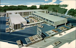 Fenway Motor Hotel Postcard