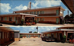 Marie "Heart of Panama City" Motel Postcard
