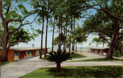 Worth Motor Lodge Gulfport, MS Postcard Postcard
