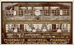 Montreal Pharmacy Postcard