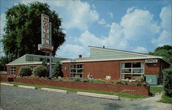 Greenford Village Motel Detroit, MI Postcard Postcard
