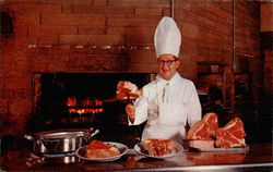 George Diamond Charcoal Broiled Steaks Postcard
