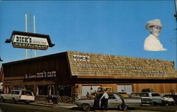 Dick's Cafe St. George, UT Postcard Postcard