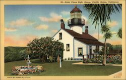 Point Pinos Light House Postcard