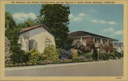 Sherman and Halleck Headquarters and the Thomas O. Larkin House Postcard