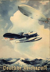 WWII Deutsche Reichspost Telegramm Ephemera