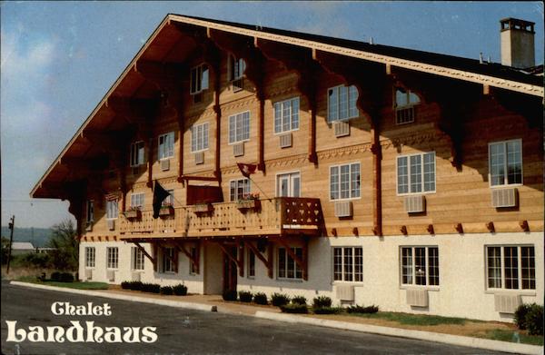 Chalet Landhaus Motel New Glarus Wisconsin