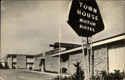 Town House Motor Hotel Postcard