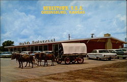 Burketown. U.S.A Greensburg, KS Postcard Postcard