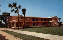 Ebb Tide Motel Jacksonville Beach, FL Postcard Postcard