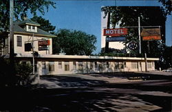 Town and Country Motel Postcard
