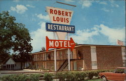 Robert-Louis Motel Ruston, LA Postcard Postcard