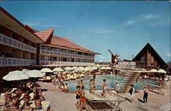 The Castaways Fairyland Island Pool Postcard