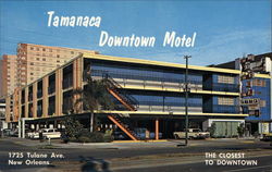 Tamanaca Downtown Motel Postcard