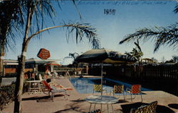 Town house motor hotel Postcard