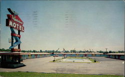 Thunderbird Motel Joplin, MO Postcard Postcard