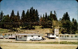 When in Kenora stay at Beckett's Motel Ontario Canada Postcard Postcard