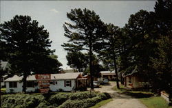 Town Motel Postcard