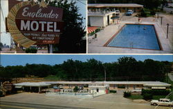 Englander Motel Fort Smith, AR Postcard Postcard