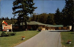 Evergreen Motel Postcard