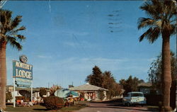 Monterey Lodge Postcard