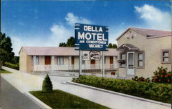 Della Motel Postcard
