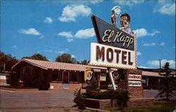 El Kapp Motel Raton, NM Postcard Postcard