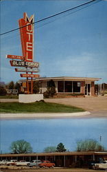 Blue & Gray Motel Montgomery, AL Postcard Postcard