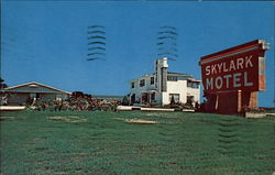 Skylark Motel Postcard