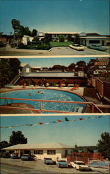 Duvall Motel & Restaurant Postcard