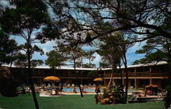 Golfing Buccaneer Resort Motel Naples, FL Postcard Postcard