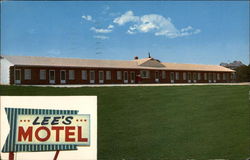 Lee's Motel Westminster, MD Postcard Postcard