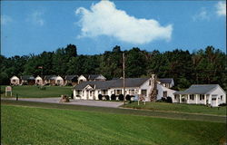 Sky top Motel Bennington, VT Postcard Postcard