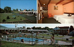 Cadillac Motel St. Albans, VT Postcard Postcard