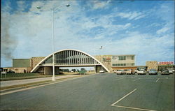 Glass House Restaurant Postcard