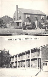 Best's Motel & Tourist Home New Albany, IN Postcard Postcard