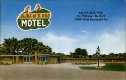 Blink In'n Nod Motel Elm Grove, WI Postcard Postcard