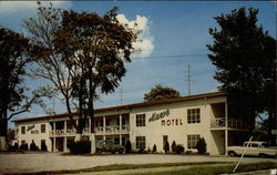 Manor Motel Cairo, IL Postcard Postcard