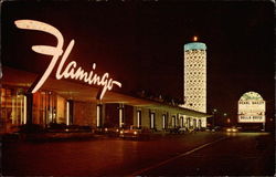 Flamingo Hotel Postcard