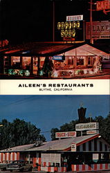 Aileen's Restaurants Postcard